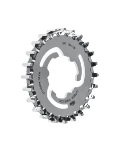 Achtertandwiel Gates CDC Center Track 24T Shimano IGH - CRMO staal