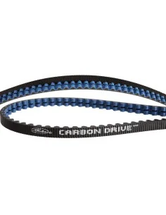Aandrijfriem Gates CDX Carbon Drive 122T - zwart/blauw