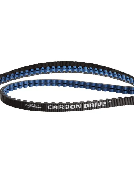 Aandrijfriem Gates CDX Carbon Drive 120T - zwart/blauw