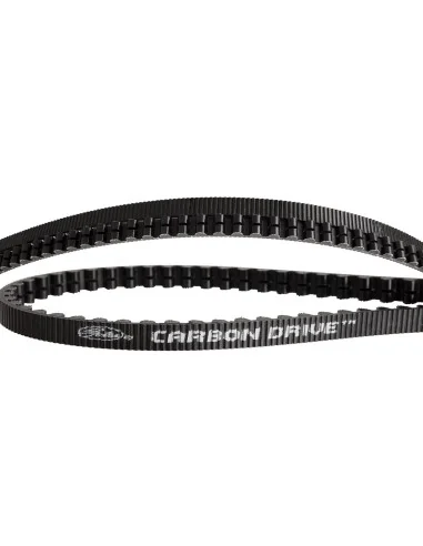 Aandrijfriem Gates CDX Carbon Drive 115T - zwart/zwart
