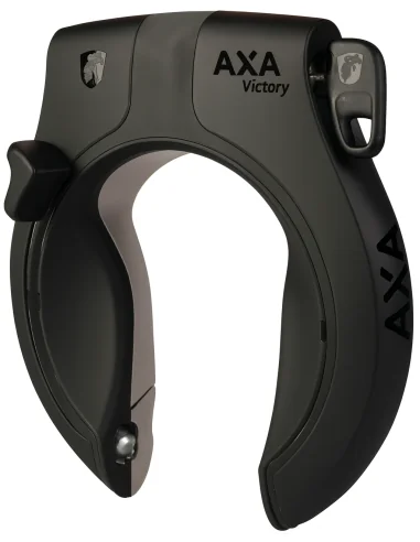 Ringslot Axa Victory ART 2 - matzwart - inclusief accuslot Gazelle Impulse