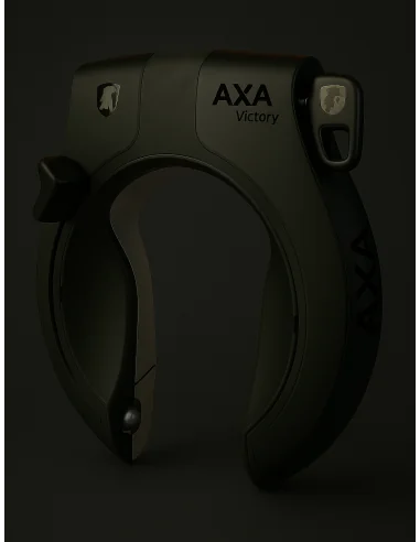 Ringslot Axa Victory ART 2 - matzwart - inclusief accuslot Gazelle Impulse