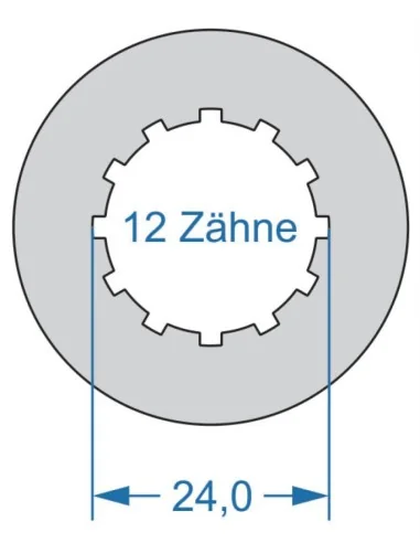 Power Tool Cyclus 2-zijdig T8 37.1 & T12 24.0