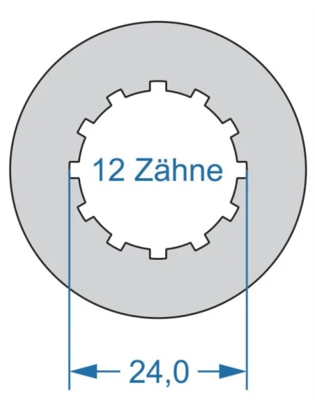 Power Tool Cyclus 2-zijdig T8 37.1 & T12 24.0