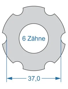 Power Tool Cyclus 2-zijdig T6 37.0 & T20 32.0 2