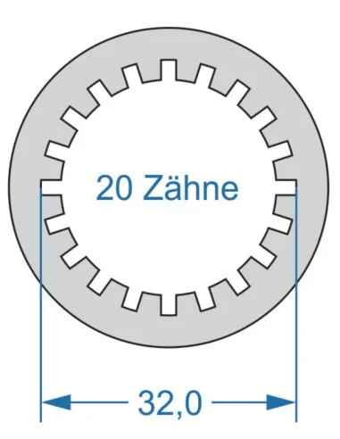 Power Tool Cyclus 2-zijdig T6 37.0 & T20 32.0