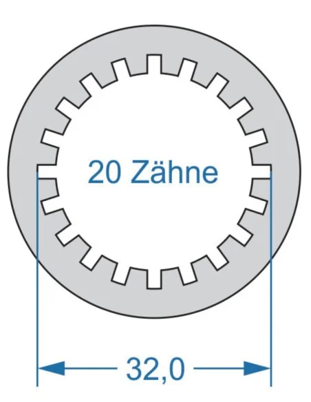 Power Tool Cyclus 2-zijdig T6 37.0 & T20 32.0