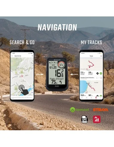 Fietscomputer Sigma Rox 4.0 Endurance - zwart