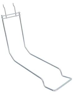 Haken voor tegostelling tbv Bobike Evolve mini zitje - chroom