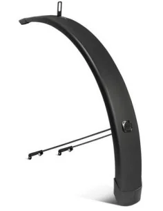 Spatbord voor Eurofender Tempo Square 28 inch 65mm - zwart