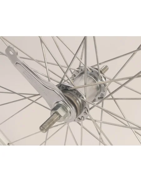 Achterwiel 28'' / 622-19C Ryde ZAC 19 velg met Shimano CB-E110 remnaaf - zilver