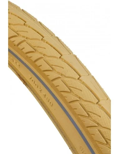Buitenband Dutch Perfect 28 x 1.75" / 47-622mm anti-lek - creme met reflectie