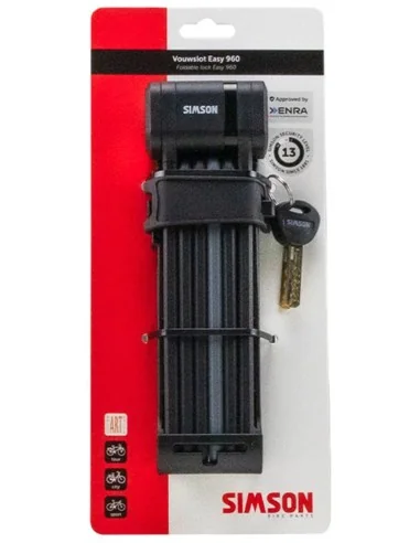 Vouwslot Simson Easy 960 - ART2 - zwart