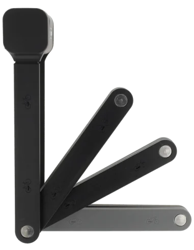 Vouwslot Simson Fold 1200 - zwart