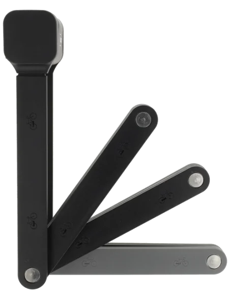 Vouwslot Simson Fold 1200 - zwart