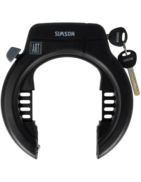 Ringslot Simson E-bike Universeel Wide - ART 2 - zwart