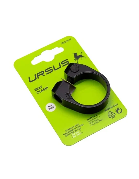 Zadelpenklem Ursus ø40.0 mm aluminium - zwart