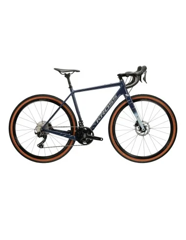 Gravelbike 28'' Kross Esker 8.0 - model 2025 - Navy Blue - Large (21")