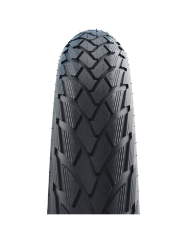 Buitenband Schwalbe Green Marathon GreenGuard 28 x 1.00" / 25-622mm - zwart met reflectie