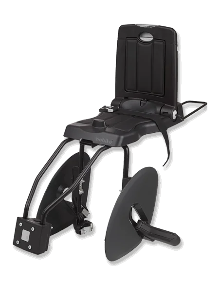 Kinderzitje achter Bobike Classic Junior Plus - urban black