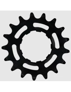 Tandwiel KMC Voor enviolo 17T O-MO Staal 3/32 inch - Zwart