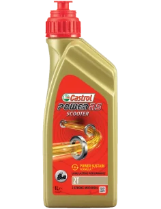 Olie Castrol Power RS Scooter 2T - fles à 1 liter