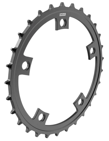 Kettingblad 64T Enduo Cargo 5-B 130-BCD Di2 Cl-41.7 - zwart