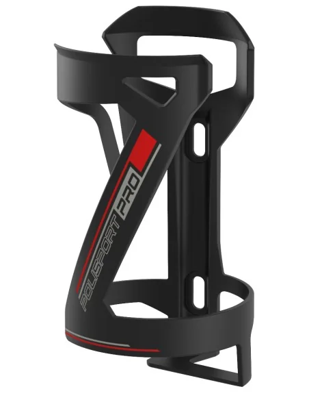 Bidonhoudere Polisport Side Cage - zwart/rood