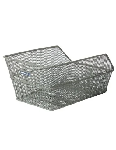 Fietsmand Basil Cento FM met vaste montage 38 x 24 x 11 cm - olijfgroen