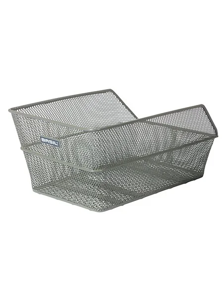 Fietsmand Basil Cento FM met vaste montage 38 x 24 x 11 cm - olijfgroen