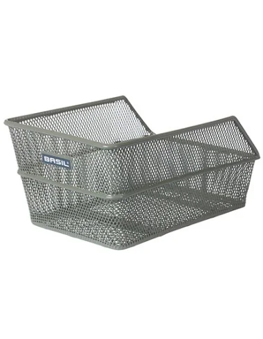 Fietsmand Basil Cento S FM met vaste montage 31 x 21 x 9 cm - olijfgroen