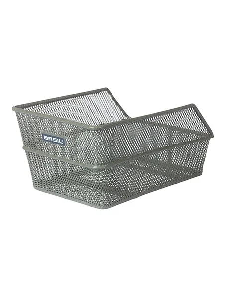 Fietsmand Basil Cento S FM met vaste montage 31 x 21 x 9 cm - olijfgroen