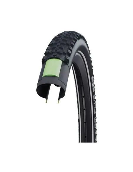 Buitenband Schwalbe Smart Sam Plus DD/GreenGuard 29 x 2.25" / 57-622mm - zwart met reflectie