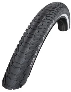 Buitenband CST Platinum E 28 x 1.75" / 47-622mm - zwart met reflectie