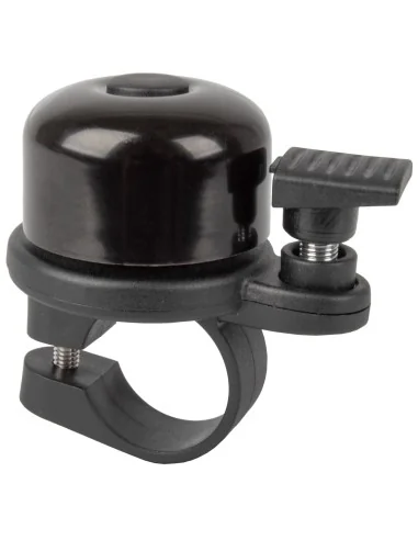 Airbell fietsbel met Airtag houder ø31.8mm - zwart