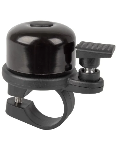 Airbell fietsbel met Airtag houder ø31.8mm - zwart