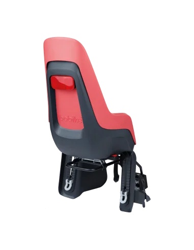 Kinderzitje achter Bobike One Maxi 1P & EB-D met frame- en dragerbevestiging - fierce flamingo