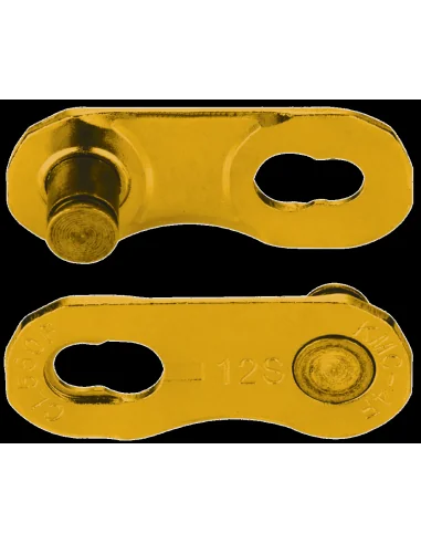 Ketting 12 speed KMC X Flat TiN Gold x 126L Waxed