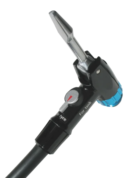 VAR Voetpomp Superspark Magnum Air Force - zwart