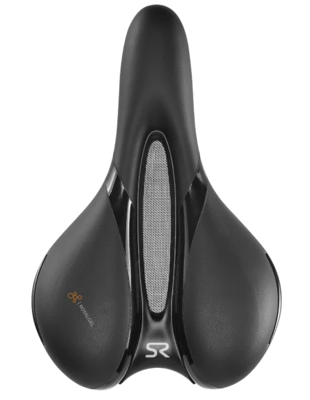 Fietszadel Selle Royal Respiro Moderate 60° - zwart