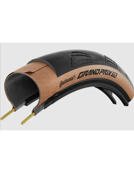 Buitenband Continental Grand Prix TR 28 x 1.10'' / 28-622 - zwart/transparant