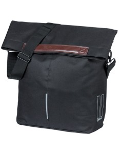 Fietsshopper Basil City MIK Hooks 14-16L 13 x 29 x 31 cm - zwart