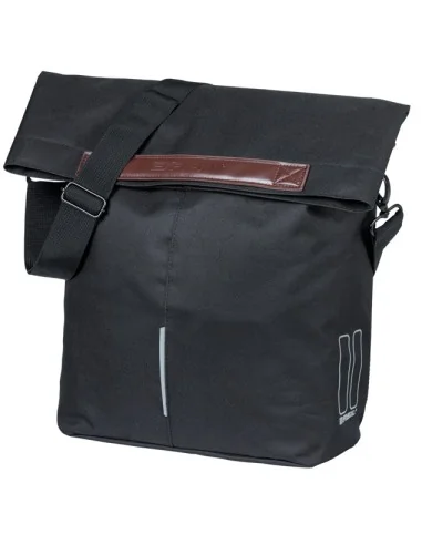 Fietsshopper Basil City MIK Hooks 14-16L 13 x 29 x 31 cm - zwart