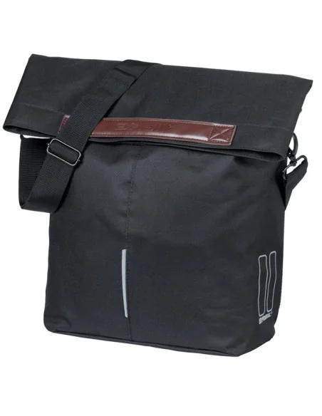 Fietsshopper Basil City MIK Hooks 14-16L 13 x 29 x 31 cm - zwart