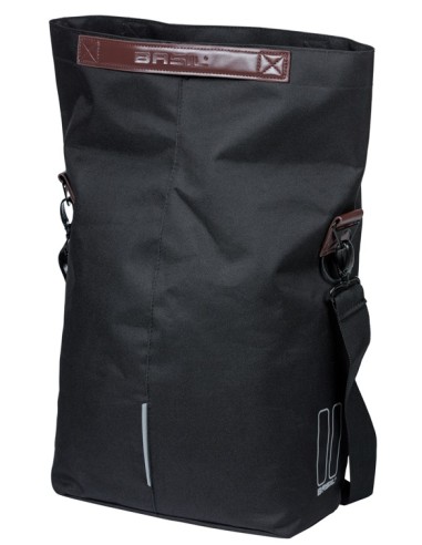 Fietsshopper Basil City MIK Hooks 14-16L 13 x 29 x 31 cm - zwart