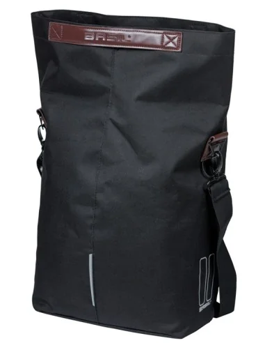 Fietsshopper Basil City MIK Hooks 14-16L 13 x 29 x 31 cm - zwart