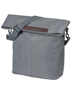 Fietsshopper Basil City MIK Hooks 14-16L 13 x 29 x 31 cm - grijs