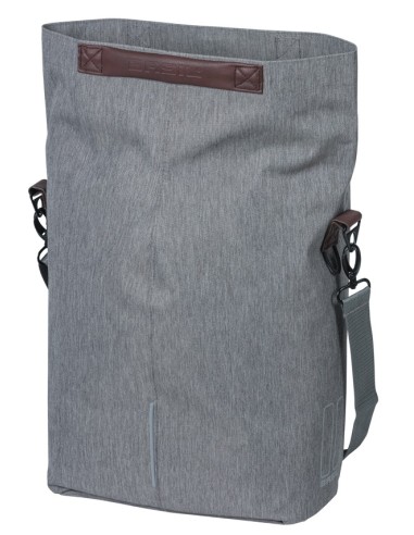 Fietsshopper Basil City MIK Hooks 14-16L 13 x 29 x 31 cm - grijs