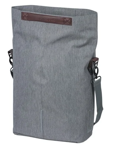 Fietsshopper Basil City MIK Hooks 14-16L 13 x 29 x 31 cm - grijs