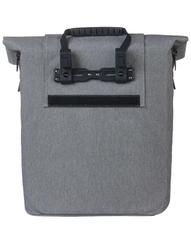 Fietsshopper Basil City MIK Hooks 14-16L 13 x 29 x 31 cm - grijs